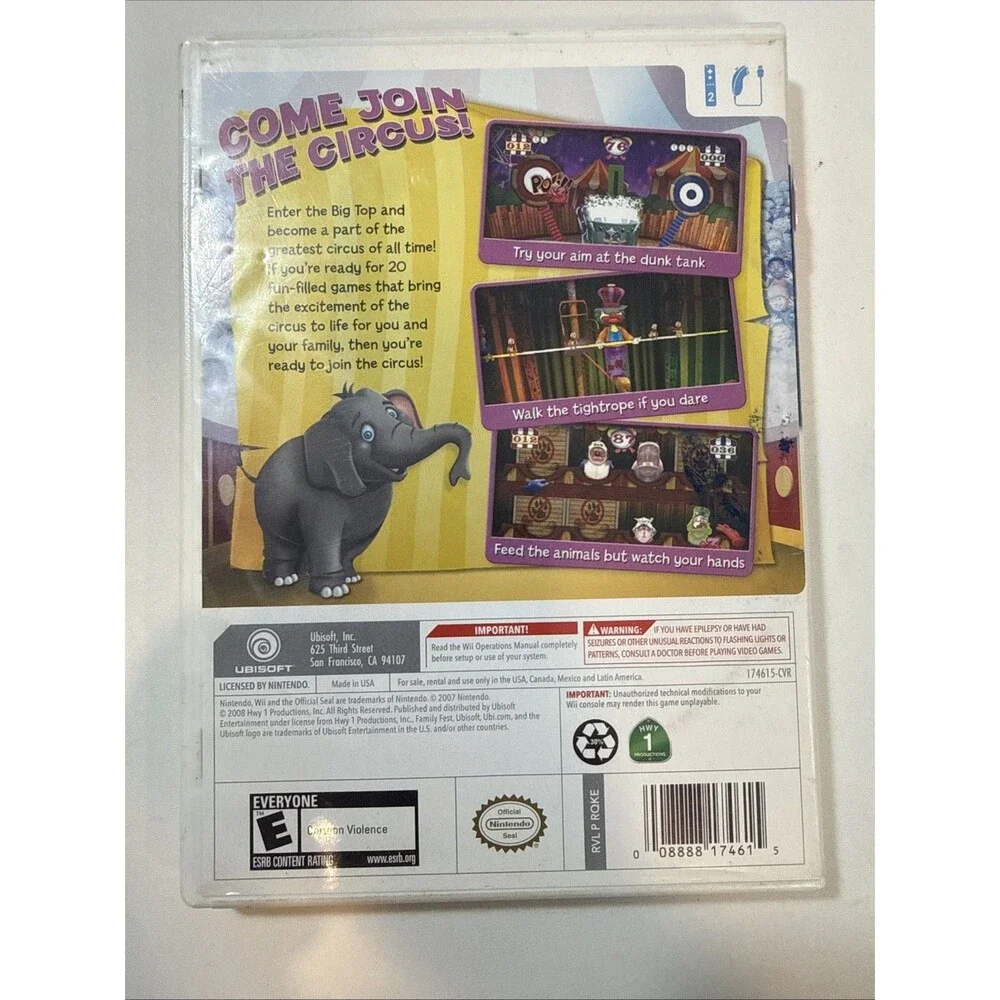 Circus Games - Nintendo Wii